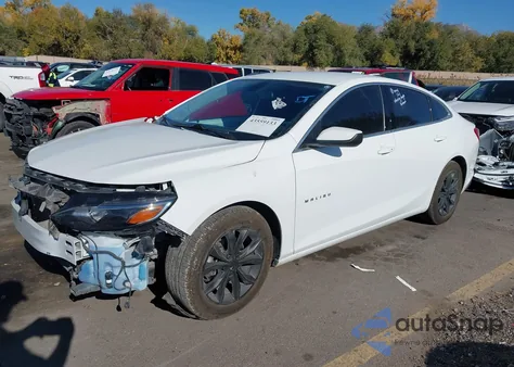 2022 Chevrolet Malibu Fwd Lt из США, поврежденный, VIN 1G1ZD5ST8NF166277